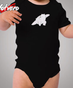 Kungfu Bear Cozy Baby Onesies