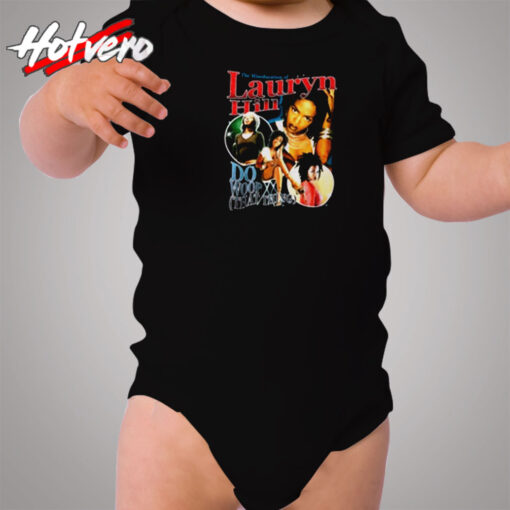 Lauryn Hill Tour Cozy Baby Onesies