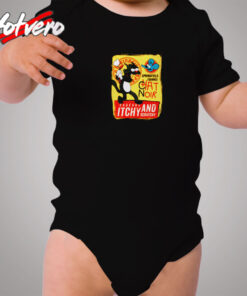 Le Chat Noir Cat Itchy & Scratchy Show Cozy Baby Onesies