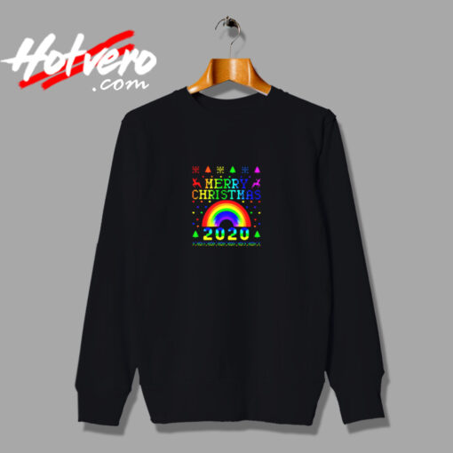 Lgbt Pride Merry Christmas Urban Sweatshirt