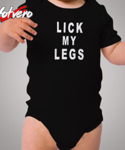 Lick My Legs Cozy Baby Onesies