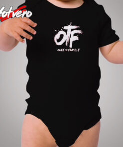 Lil Durk Otf Only The Family Cozy Baby Onesies