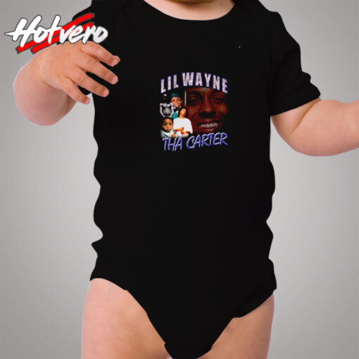 Lil Wayne Tha Carter Vintage Cozy Baby Onesies