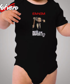 Limited Eminem Music To Be Murdered By Cozy Baby Onesies