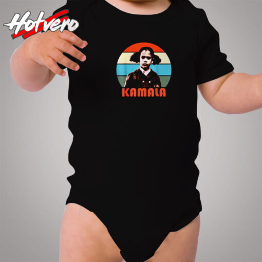 Little Girl Kamala Harris Retro Vintage Cozy Baby Onesies