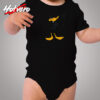 Looney Tunes Daffy Duck With Arms Cozy Baby Onesies