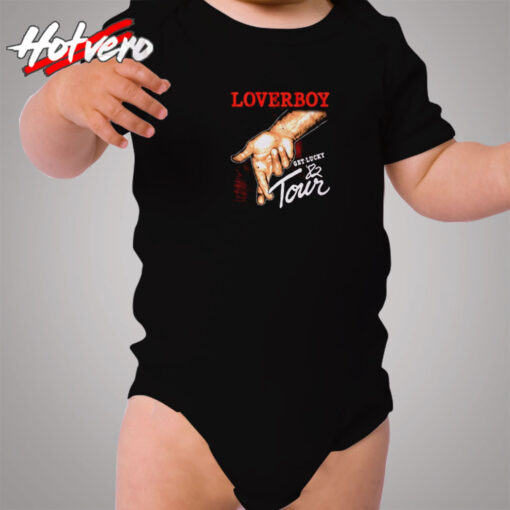 Loverboy Get Lucky Tour 1982 Album Cozy Baby Onesies