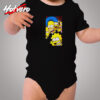 Lovers Movie All Characters The Simpsons Family Cozy Baby Onesies