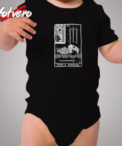 Lucky As Four Of Swords Cozy Baby Onesies