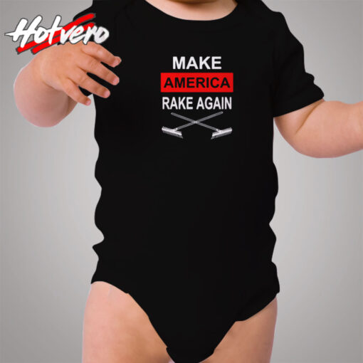 Make America Rake Again Cozy Baby Onesies