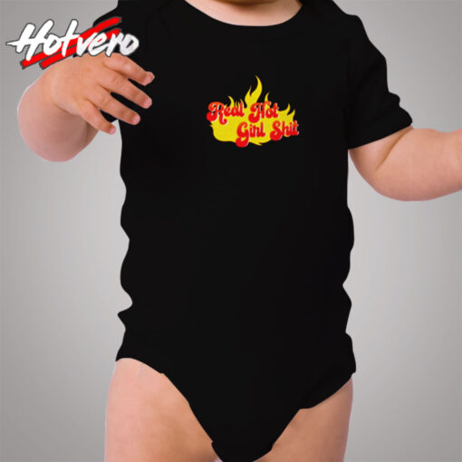 Megan Thee Stallion Real Hot Girl Flame Cozy Baby Onesies