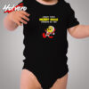 Merry Christmas With Funny Looney Tunes Cozy Baby Onesies