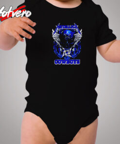 Metallica Dallas Cowboys Cozy Baby Onesies