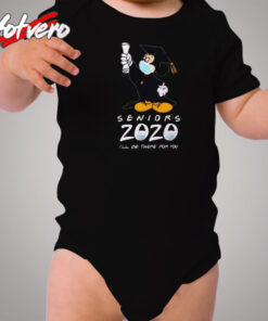 Mickey Seniors 2020 Quarantined Cozy Baby Onesies