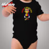 Misunderstood Bear Toon Young Heartless Cozy Baby Onesies