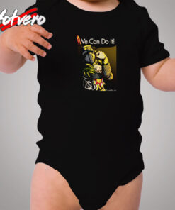 Monty Python Dark Knight We Can Do It Cozy Baby Onesies