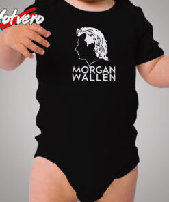 Morgan Wallen Silluet Cozy Baby Onesies