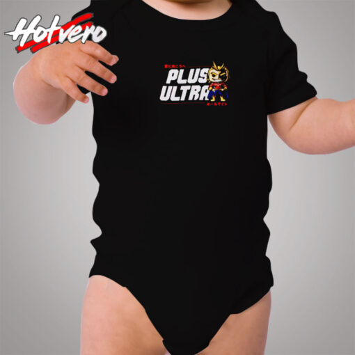 My Hero Academia All Might Plus Ultra Cozy Baby Onesies