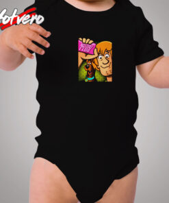 Mystery Club Scooby Doo X Shaggy Cozy Baby Onesies