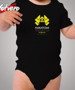 Nakatomi Towers Plaza Los Angeles Replica Cozy Baby Onesies