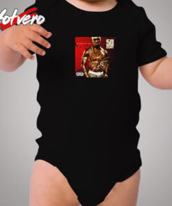 New Collaction 50 Cent Unisex Vintage Cozy Baby Onesies