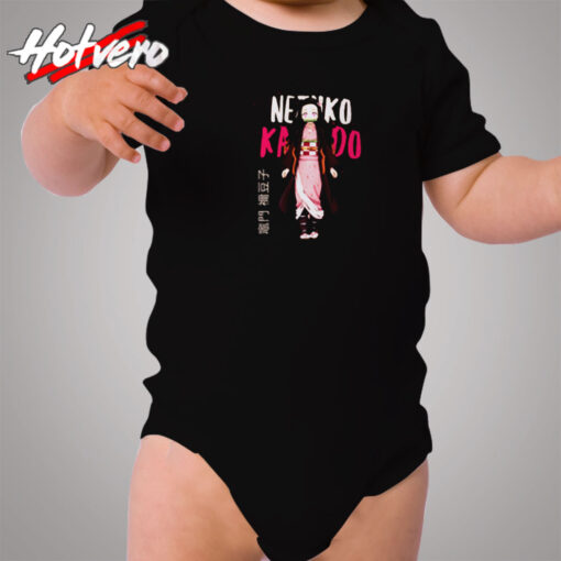 Nezuko Kamado Demon Slayer Kimetsu No Yaiba Cozy Baby Onesies