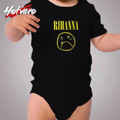 Nirvana Parody Rihanna Cozy Baby Onesies