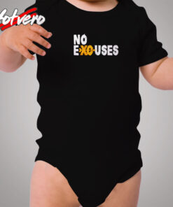 No Excuses Cozy Baby Onesies