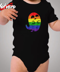 Official Ghost Halloween Gay Funny Scary Cozy Baby Onesies