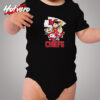 Official Kansas City Chiefs Peanuts Cozy Baby Onesies