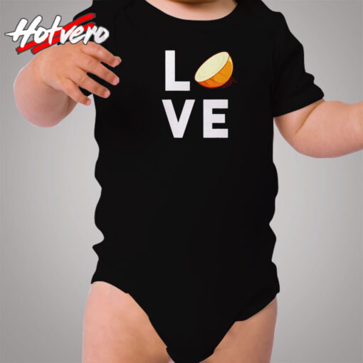 Onion Cook Chef Food Cozy Baby Onesies