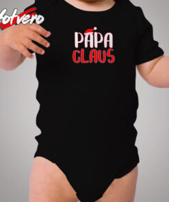 Papa Claus Cozy Baby Onesies