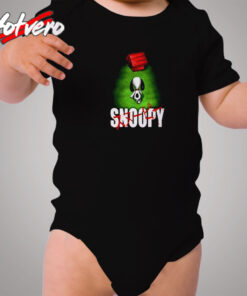 Peanuts Snoopy As Akira Manga Parody Cozy Baby Onesies