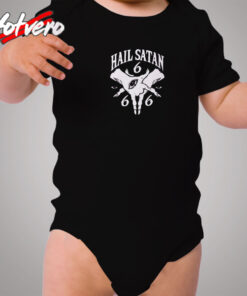 Pentagram Occult Cozy Baby Onesies