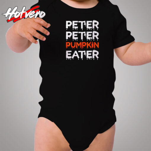 Peter Peter Pumpkin Eater Cozy Baby Onesies