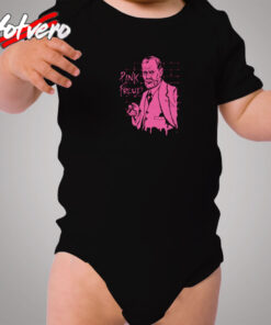 Pink Freud Cozy Baby Onesies