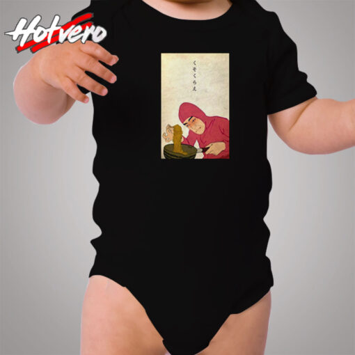 Pink Guy Cuisine Des Ramen Cozy Baby Onesies