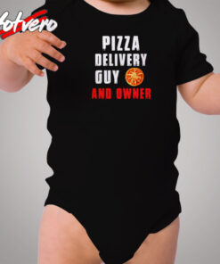 Pizza Delivery Cozy Baby Onesies