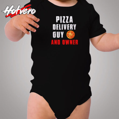 Pizza Delivery Cozy Baby Onesies