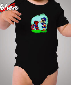 Pnutz Civil War Cozy Baby Onesies