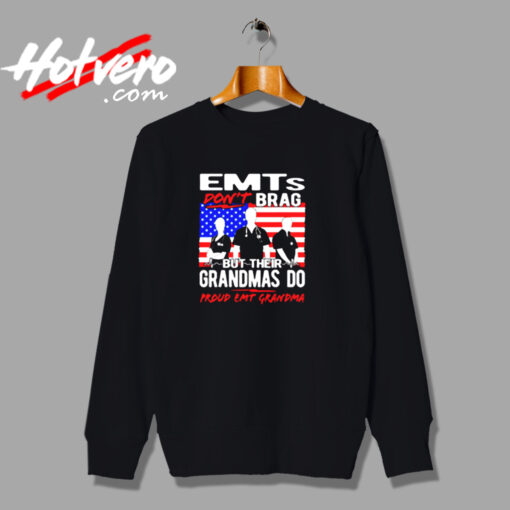 Proud Emt Grandma Urban Sweatshirt