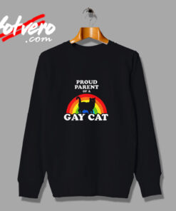 Proud Parent Of A Gay Cat Urban Sweatshirt