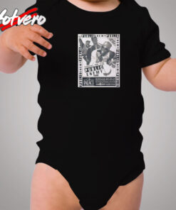 Public Enemy Poster Cozy Baby Onesies