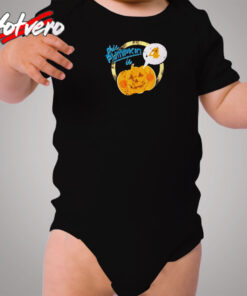 Pumpkin 4th Birthday Cozy Baby Onesies