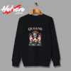 Queens Are Born In February Skull Urban Sweatshirt