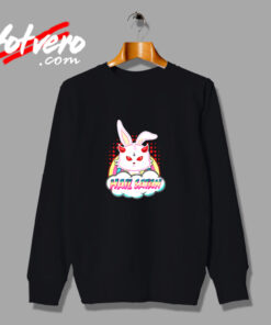 Rabbit Hail Satan Easter Demonic Baphomet Urban Sweatshirt