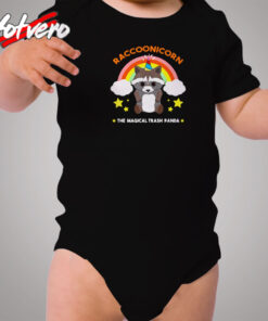 Racoonicorn Cozy Baby Onesies