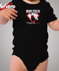 Rad Tech Job Title Cozy Baby Onesies