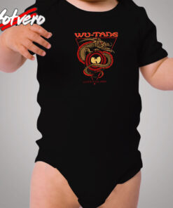 Rare Wu Tang Clan Staten Island Dragon Cozy Baby Onesies