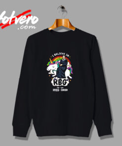 Rbg Ruth Bader Ginsburg Riding Unicorn Urban Sweatshirt